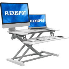 Flexispot Seated Standing Desk Height Adjustable Desk Attachment