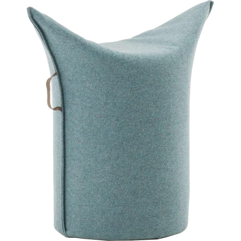 Werther Die Möbelmanufaktur Pointed Stool 60 cm Blue Grey Seat Height 50 cm