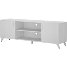 Vicco Maceio Lowboard TV Stand White 160 x 54.5 cm with 2 Doors