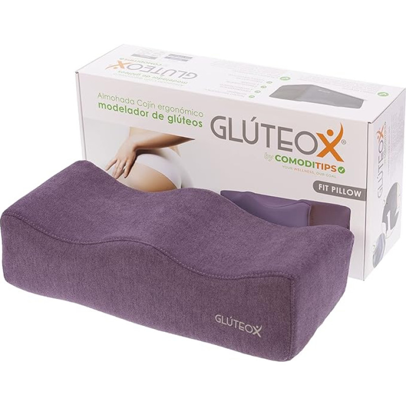 COMODITIPS BBL Cushion - Ergonomic Buttock Cushion for Better Posture, Post-Op & Training - Ideal for Yoga, Pilates & Fitness - High Quality, Portable