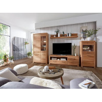 möbelando Wohnzimmer-Set WZ-0169 aus Wildeiche in Natur geölt. Abmessungen (BxHxT) 337,6x204,1x40 cm