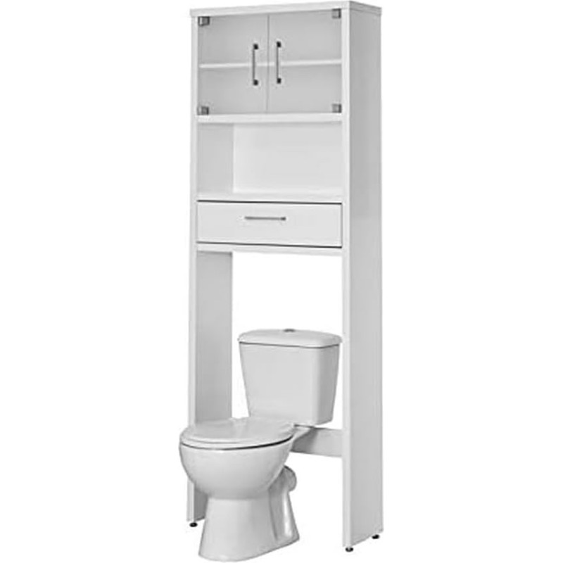 Intradisa Gala 8950 white upper toilet bathroom cabinet