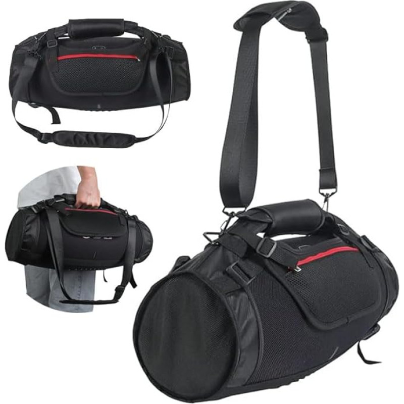 Reisikott JBL Boombox 3 / Boombox 2 / Boombox kõlarile, kaitsev ümbris hoiukott käekott õlakott JBL Boombox 3 2 1, must, Classic