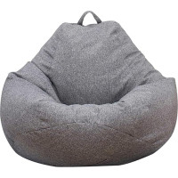 Ghopy Bean Bag Cover for Adults and Kids, Bean Bag for Living Room, Giant Bean Bag without Filling Fabric for Large Sofa, Large Chair, Living Room, Indoor and Outdoor
