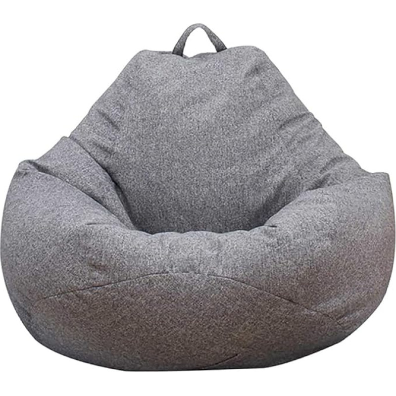 Ghopy Bean Bag Cover for Adults and Kids, Bean Bag for Living Room, Giant Bean Bag without Filling Fabric for Large Sofa, Large Chair, Living Room, Indoor and Outdoor