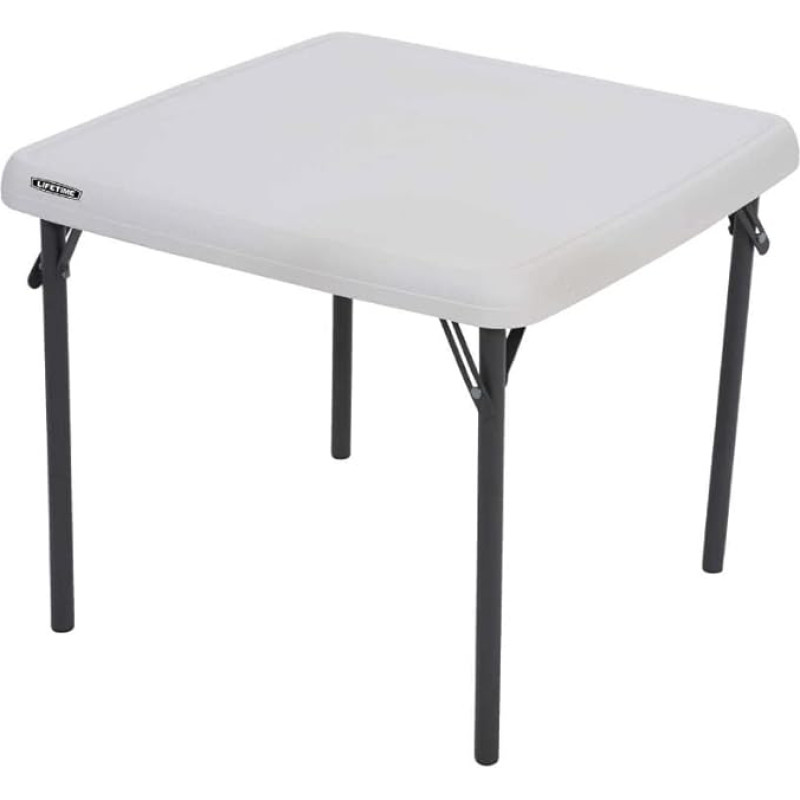 Lifetime 24 in x 24 in (61 cm x 61 cm) Children's Square Folding Table - Almond