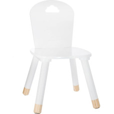 Atmosphera Wooden chair for children - Cloud design - Colour WHITE