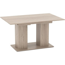 Vicco Dining Table DIX 90 x 140 cm - 180 cm Extendible Dining Room Table, Kitchen Table