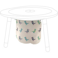 Stokke MuTable Dinosaur Toy Bag - Toy Bag for Small to Medium Toys - Made of Soft Cotton - Lightweight, Easy to Carry