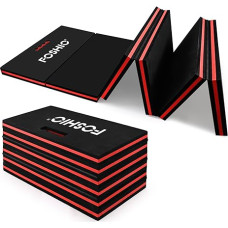 FOSHIO Workshop Mat Car Repair Mat Knee Cushion Seat Cushion Rolling Board Workshop Foldable Assembly Thick Sponge Pad Can Be Used as Workshop Stool/Folding Seat 117 x 40 x 3 cm