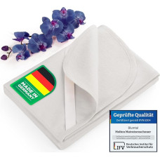 Blumtal® Premium Molton Mattress Protector, Set of 2, 100% Cotton, OEKO-TEX-Certified Mattress Topper, Breathable Mattress Protector, Mattress Underlay 180 x 200 cm