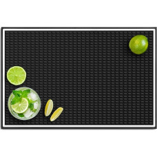 Bar Mat Spill Mat for Home Bar Decor for Home Durable Rubber 45 x 30 cm Small Large Home Bar Accessories Bar Gifts Bar Mats for Countertop