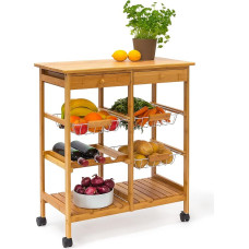 Relaxdays Kitchen Trolley