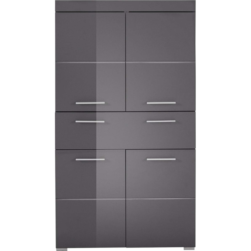 trendteam smart living Amanda Bathroom Cabinet, 73 x 132 x 31 cm, Kopus with Drawers and Lots of Storage Space