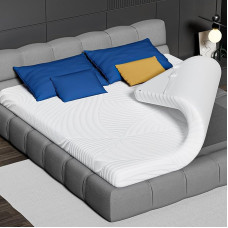 CloudÉtoile Mattress Topper 140 x 200 Memory Foam - Safe and Reliable Certified