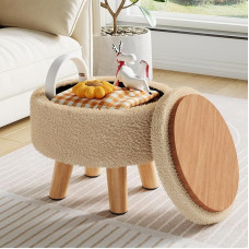 WBKATN Ottomane, klein, beige