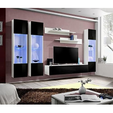 TV Set 6 Pieces Black and White