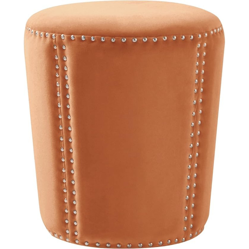 Jennifer Taylor Home Landon Ottoman - Orange