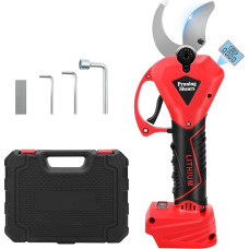 Makita 18 V akuga ühilduvad akukäärid, maksimaalne avaus 65 mm, SK5 terasetera, LCD ekraan, professionaalne elektriline oksakäär puuokste, lillede lõikamiseks (ilma akuta)