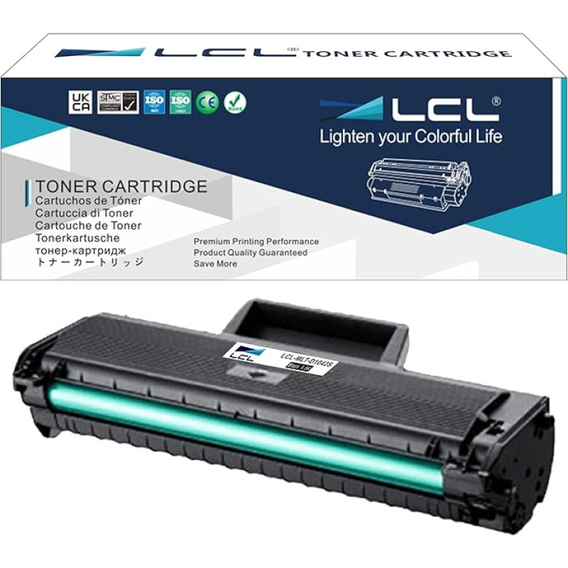 LCL ühilduv toonerikassett MLT-D1042S MLT-D1043S (1 must) Asendaja Samsung ML-1660 ML-1660N ML-1661 ML-1665 ML-1665K ML-1666 ML-1670 ML-1675 ML- 1860 ML1865 MLW ML186 5 ML-1865W SCX-3200