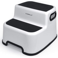 Step Stool for Kids - Chairlin Two Step Stool Kids Stool Stool Stool for Kids Potty Baby Step Stool Toddler Step Stool Non-Slip (must)
