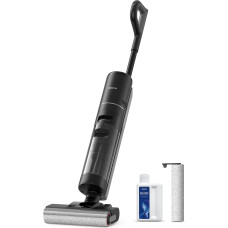 Dreame H12 Pro juhtmevaba märja/kuiva tolmuimeja nurgapesuharjaga, isepuhastava funktsiooniga, mustuse tuvastamine, LED-ekraan, tööaeg 35 minutit, 900 ml veepaak, kõvadele põrandatele, lemmikloomade karvadele, HHR25A, must