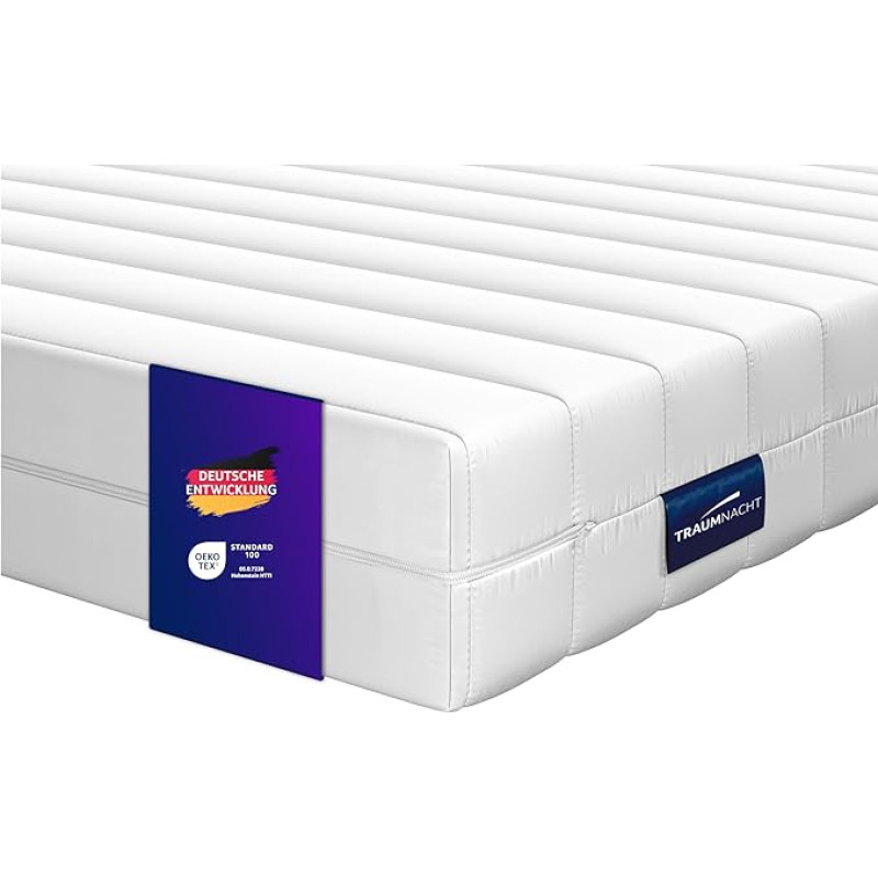 Traumnacht Basic XXL Barrel Pocket Spring Mattress, Hardness Grade