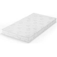 VitaliSpa Children's Mattress 80 x 160 cm - White Made of Microfibre - Cold Foam Mattress Children or Teenagers Gentle Support for Sweet Dreams