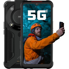 Outdoor Mobile Phone without Contract, AGM Glory 5G Smartphone 6200 mAh Cold-Resistant Battery, IP68/IP69K Android 11 8G+256G 18 W Quick Charge Dual SIM, Qualcomm Snapdragon 480, 48MP + 20MP, 6.53