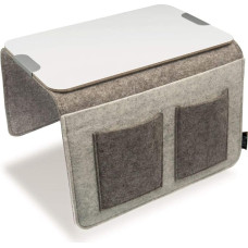 Butler Sofa Carry 4 pockets with Shelf and Light Grey / Dark Grey 201040222–HE