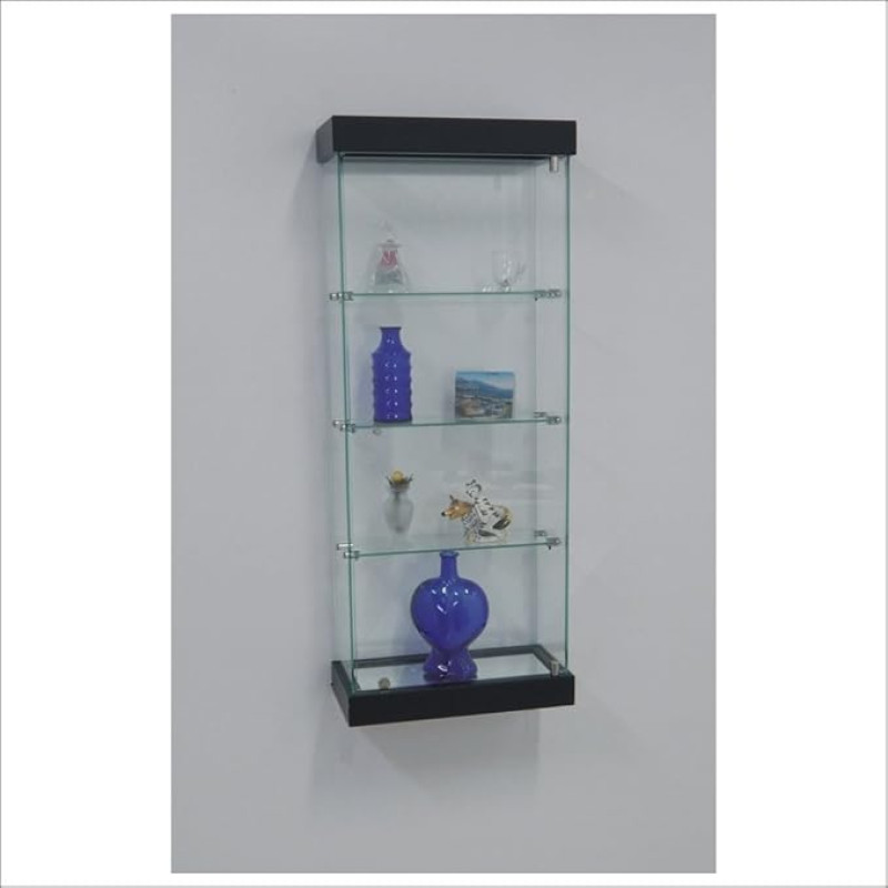 VMBR7TC Wall Display Cabinet Black