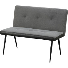 HTI living Joschka 2-Seater Bench Anthracite / Grey