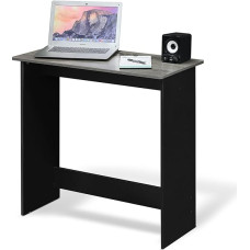 Furinno 14035GYW Simplistic Study Table, French Oak Grey
