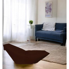 Talamo Italia - Bean Bag Lounge Bed Brown Dimensions 160 x 70 x 50 cm