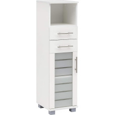 Schildmeyer Niko 105650 Midi Cabinet, White, 30.3/32.6/110.5 cm