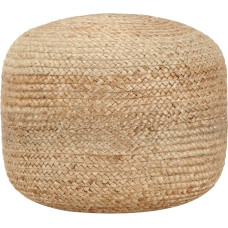 vidaXL Pouf Seat Pouf Seat Stool Footstool Footstool Ottoman Footstool Handmade 45 x 30 cm Jute