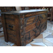 Decocraft Wooden Shoe Box Cupboard Cabinet Rack Hallway Pine Storage Seating Bench (KL1)