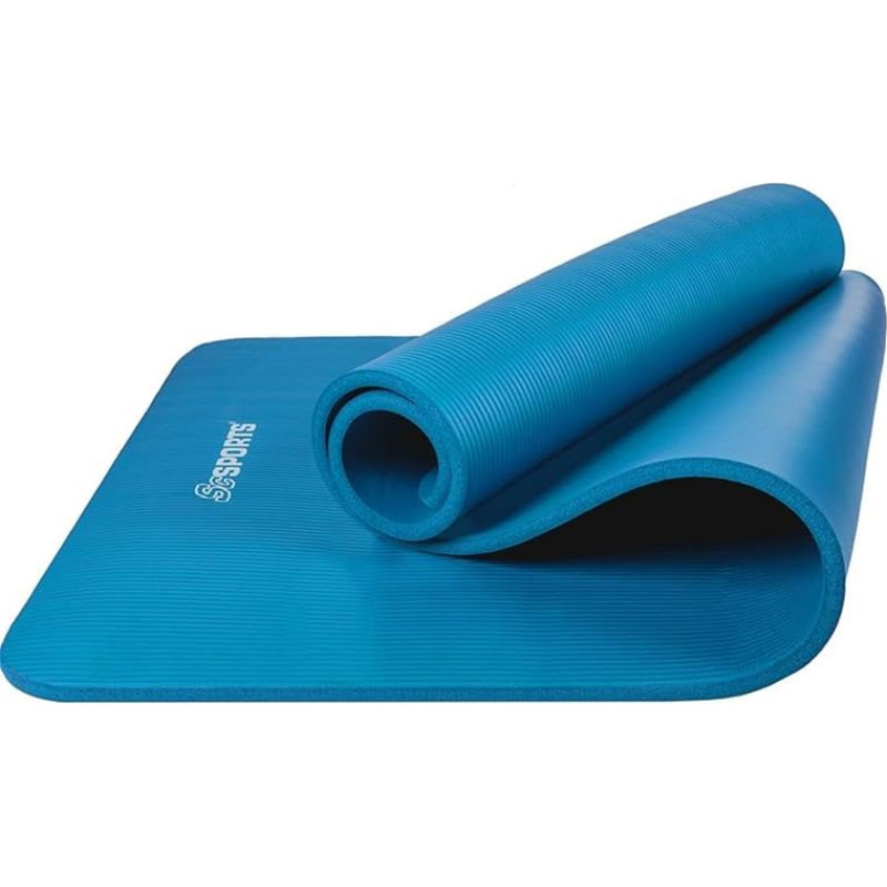 ScSPORTS® Joogamatt - 190 x 80 cm, 1,5 cm paksus, libisemisvastane, kokkupandav, kanderaamiga, erinevad värvid - võimlemismatt, spordimatt, treeningmatt, treeningmatt fitness, pilates, sportimine
