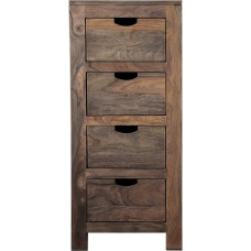 MASSIVMOEBEL24.DE Nature Grey #54 Sheesham kirstu värv: Suurus: 45 x 40 x 100 cm (B x S x K x K).