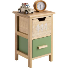 IDIMEX ESTA 2 sahtliga kapp, väike külgkapp lastetoale, voodikapp