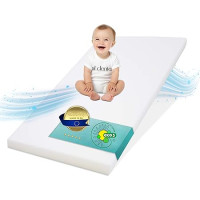 Best For Kids - Laste madrats 60 x 120 cm, Kokkupandav laste madrats, Beebivoodi madrats 60 x 120 cm, Laste rullmadrats, Reisivoodi vahtpolster, Laste voodi madrats koos