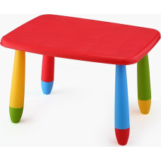 Aranaz SL 90045 Children's Rectangular Table, Red