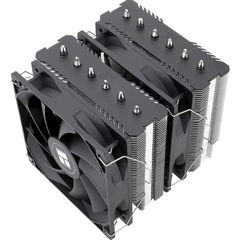 Thermalright Peerless Assassin 120 SE CPU Air Cooler, 6 Heat Pipes Cooler, Dual 120 mm TL-C12C PWM Fan, Aluminium Heatsink Cover, AGHP Technology, for AMD AM4/AM5 Intel 1700/1150/1151/1200