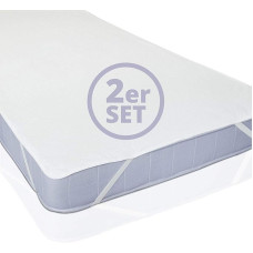 Lumaland Waterproof Mattress Cover, Pillow Protector, in Various Sizes, Set of 2.