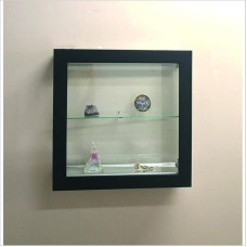 VMBR6TC-QD50-TR-BLK Wall Mounted Display Cabinet