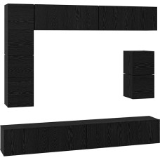 vidaXL TV cabinet - cool furniture for your living room. The modular storage solution includes shelves, cube book shelf and wall shelf.