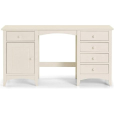 Julian Bowen Cameo Dressing Table, Stone White