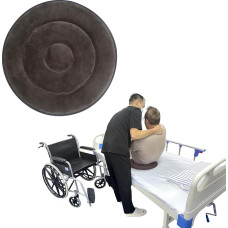 Ehucon Swivel Seat Cushion 360 Degree Rotating Seat Cushion Pivot Disc Pad for Elderly, Pregnant Woman, Rotating Car Seat. Easy Turning from Bed to Wheelchair or Chair (Grey Pack 1 Meter (40 cm)