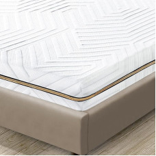 BedStory Topper 90x200cm, 7,6 cm Memory Foam Topper, Matratzen Topper in 4 Fusion (Gel+Bambus+Grüner Tee+Kupferion), Matratzenauflage mit waschbarem Bezug, bequemer Topper für Bett Schlafsofa