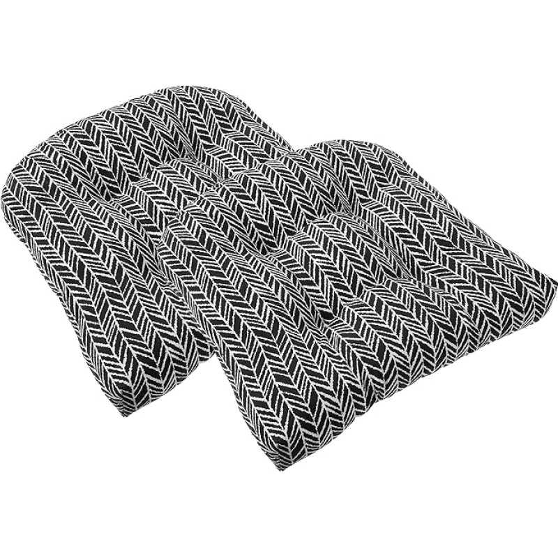 Perfect Herringbone Cushion Night Braid (Set of 2)